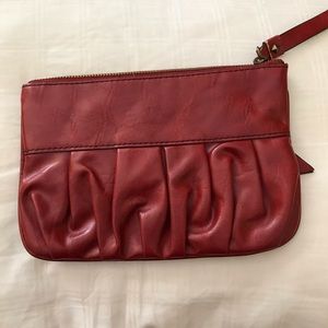 Vera Wang Red Wristlet